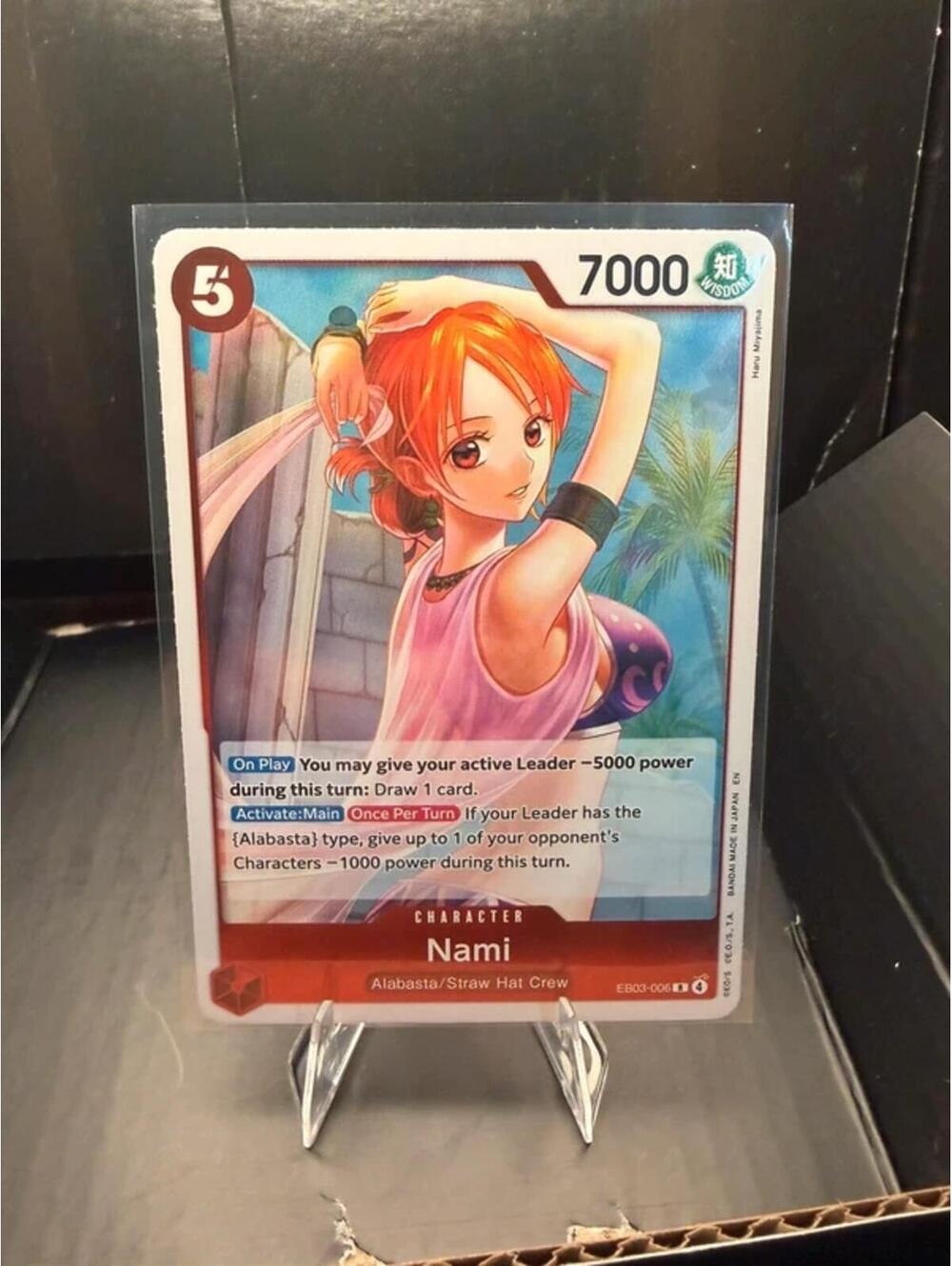 Nami One Piece Heroines Edition Holofoil EB03-006